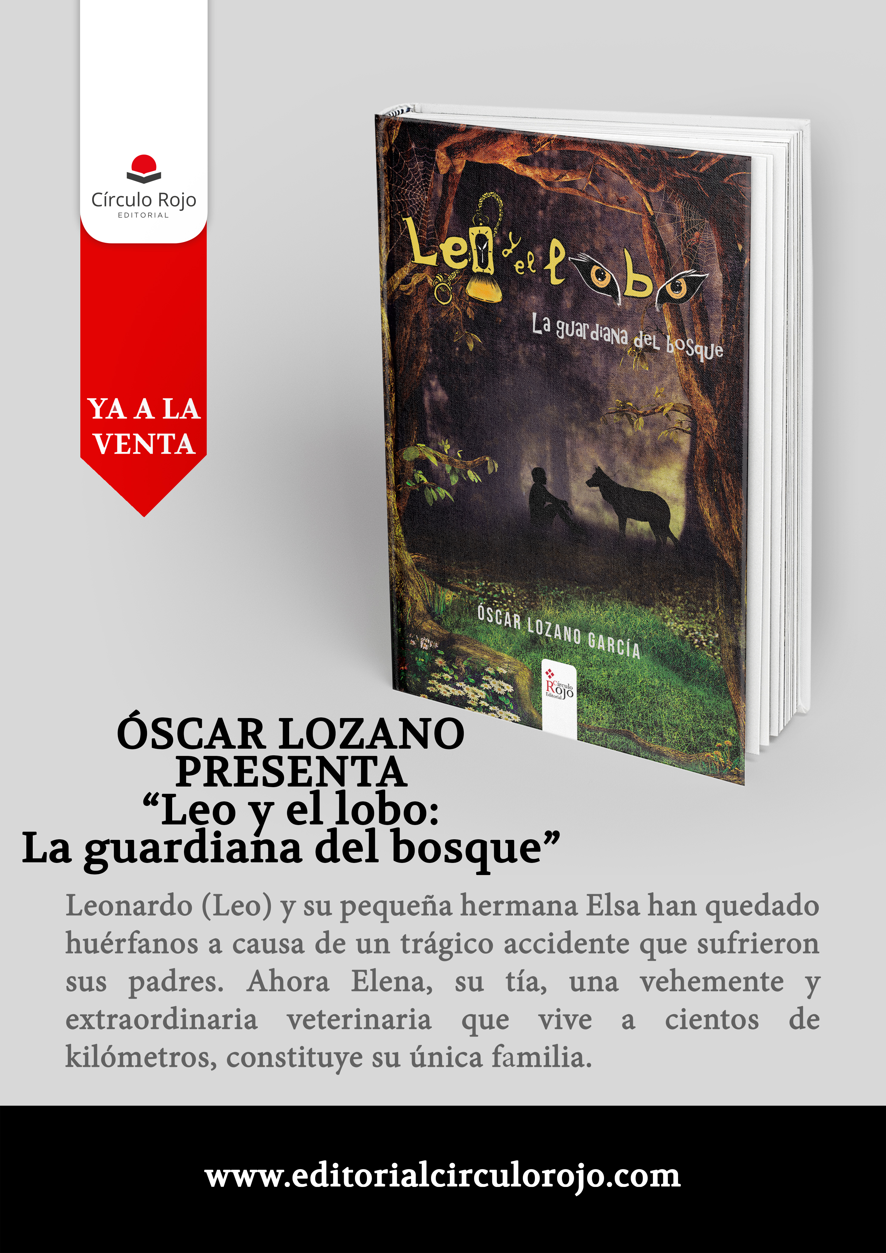 Portada Leo y el lobo: La guardiana del bosque